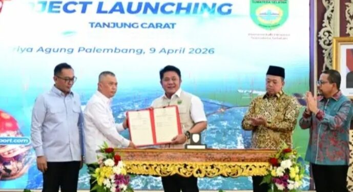 Menhub Resmi Luncurkan Palembang New Port di Tanjung Carat