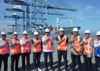 Mandiri Kunjungi Makassar New Port, Perkuat Sinergi