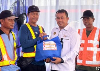 Peringati Hari Buruh, KSOP Sampit Gelar Bhakti Sosial