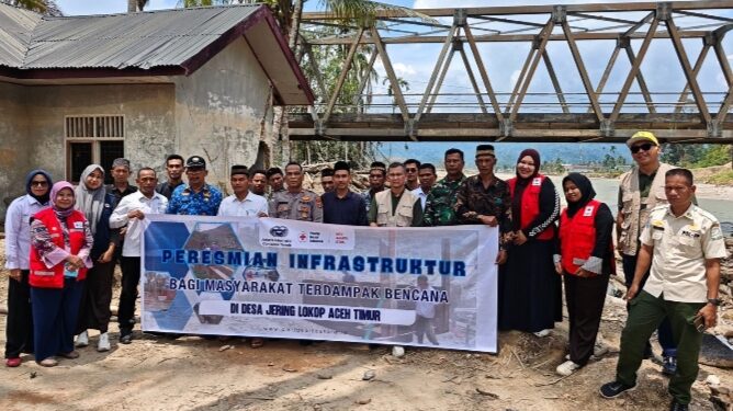 Bantu Untuk Aceh, JICT Bangun Infrastruktur Air Bersih