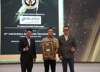 IPCM Raih Indonesia Best CSR in Pilotage & Towage Sectore