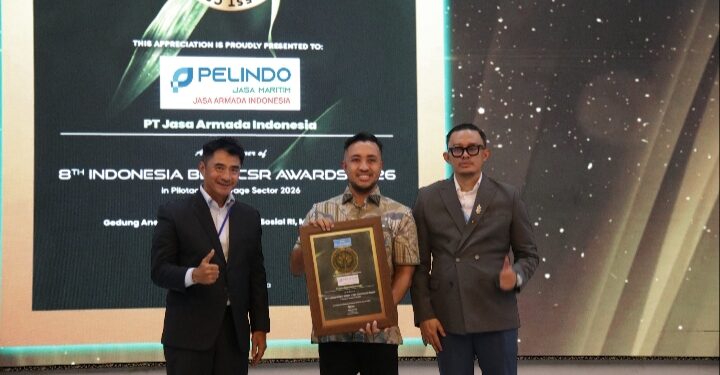IPCM Raih Indonesia Best CSR in Pilotage & Towage Sectore