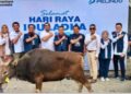 JICT Salurkan 40 Hewan Korban ke Warga Sekitar