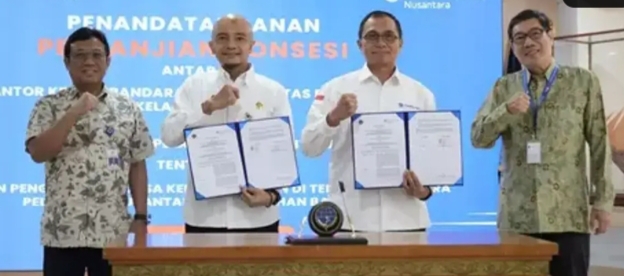 Chandra Pelabuhan Nusantara Sepakat Perjanjian Konsesi Dengan KSOP Banten