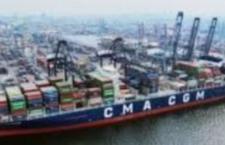 CMA CGM Tetapkan Biaya Tambahan Asia-Mediterania Sebesar US$900/TEU