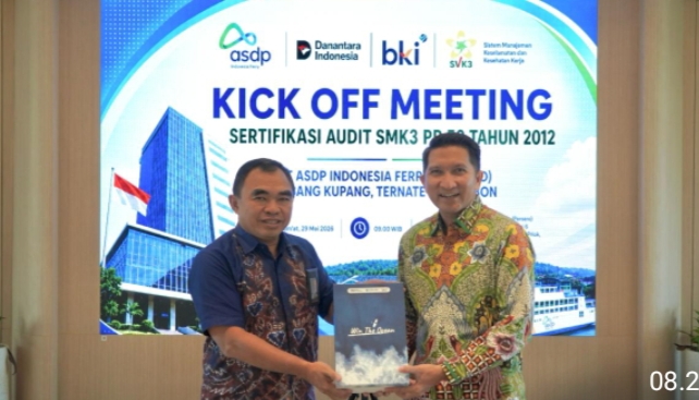 BKI – ASDP Bersinergi Dalam Penerapan Keselamatan dan Kesehatan Kerja