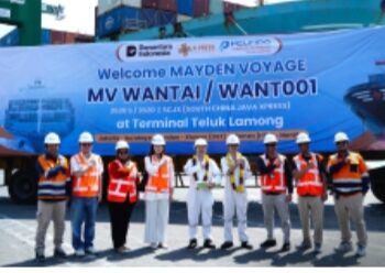 Perkuat Akses Perdagangan Surabaya-Tiongkok, Layanan SCJX Masuk Teluk Lamong Setiap Minggu