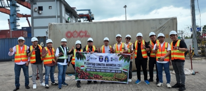 IPC TPK Jambi Dukung Ekspor 19,2 Ton Kopi Kerinci ke Mesir