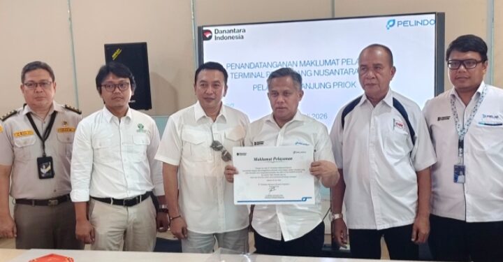 Teken Maklumat Pelayanan, Bentuk Komitmen Pelindo Priok Layani Pengguna Jasa