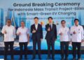 Groundbreaking Charging Station BRT Cekungan Bandung