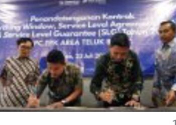 IPC TPK Teluk Bayur Teken Kontrak Pelayanan Dengan 4 Perusahaan Pelayaran