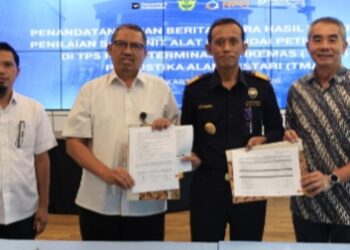 IPC TPK dan MAL Siap Operasikan Alat Pemindai Peti Kemas
