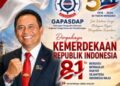 81 Tahun Merdeka, Sudah 50 Tahun Gapasdap Mengabdi Negeri