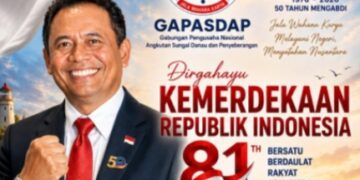 81 Tahun Merdeka, Sudah 50 Tahun Gapasdap Mengabdi Negeri