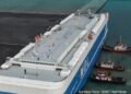 Ujicoba Kapal Besar Membawa Kendaraan KDMP di Dermaga Baru Pelabuhan Patimban Berhasil Mulus