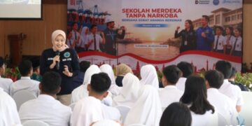 Pelindo dan BNN Jatim Edukasi Pelajar Cegah Penyalahgunaan Narkoba