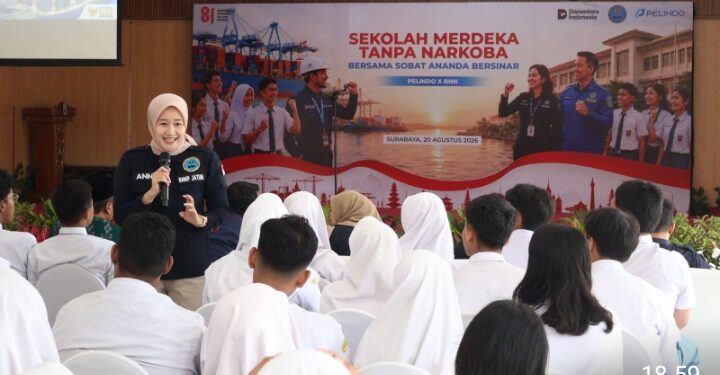 Pelindo dan BNN Jatim Edukasi Pelajar Cegah Penyalahgunaan Narkoba