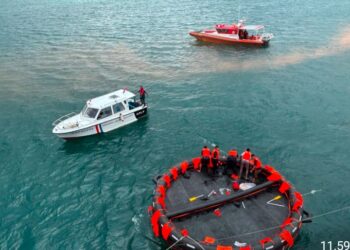 Hadapi Situasi Darurat, KSOP Ambon Gelar Top Drill di Kapal Penumpang