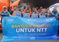 BKI & IDSurvey Salurkan Bantuan Kemanusiaan ke NTT