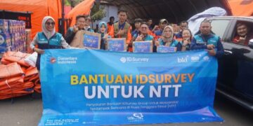 BKI & IDSurvey Salurkan Bantuan Kemanusiaan ke NTT