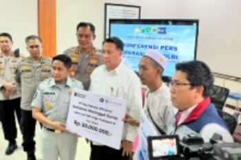 Asuransi Salurkan Santunan Hak Korban Kapal Virgo  Transport 8