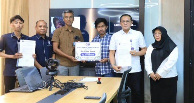 Ahli Waris Awak Kapal TB Cipta 2201 Terima Santunan, Hubla Yang Fasilitasi