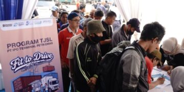 Untuk Keselamatan, 150 Sopir Truk Petikemas Gratis Cek Kesehatan