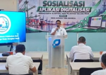 Sekarang Baru 11 Pelabuhan, Kedepan 120 Koperasi TKBM Diharapkan Menggunakan Aplikasi Digital Dermaga