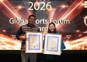 Terminal Teluk Lamong Raih Dua Penghargaan Internasional di Singapura