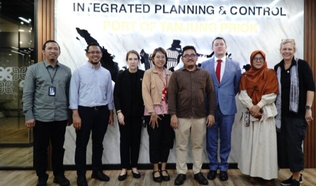 Kunjungi Priok, IMO Jajaki Kerjasama Terkait Blue Solutions Project di Indonesia